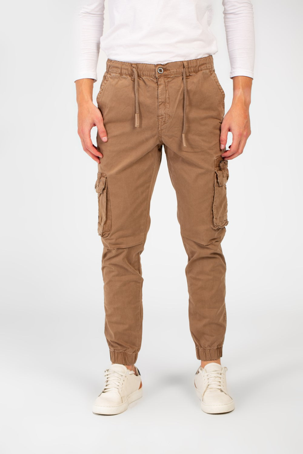 Men's Gabardine Sherwal Pants With A Modern Design And Side Pockets