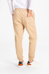 Men's Gabardine Basic Pants With Pockets