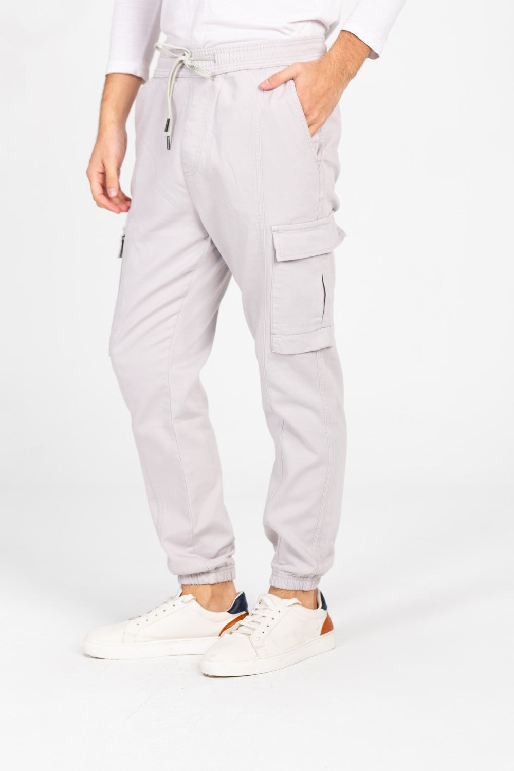 Men's Gabardine Basic Pants In Comfortable And Practical Material