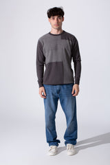 Men's Slim Fit Cotton Long Sleeves Round Neck Pullover In Comfortable Material