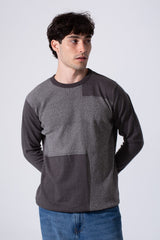 Men's Slim Fit Cotton Long Sleeves Round Neck Pullover In Comfortable Material