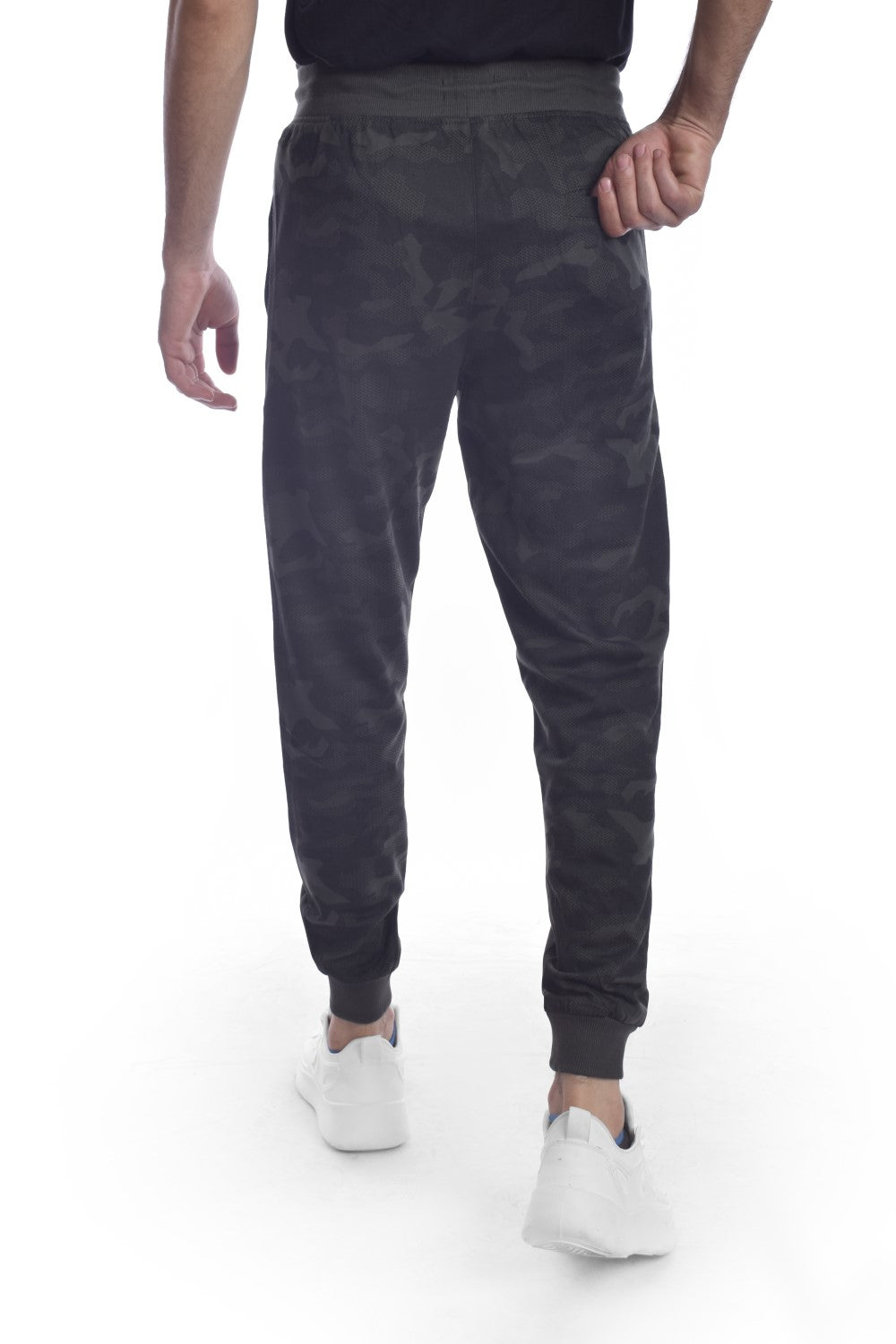 Men's Melton Slim Fit Basic Camouflage Sweatpants