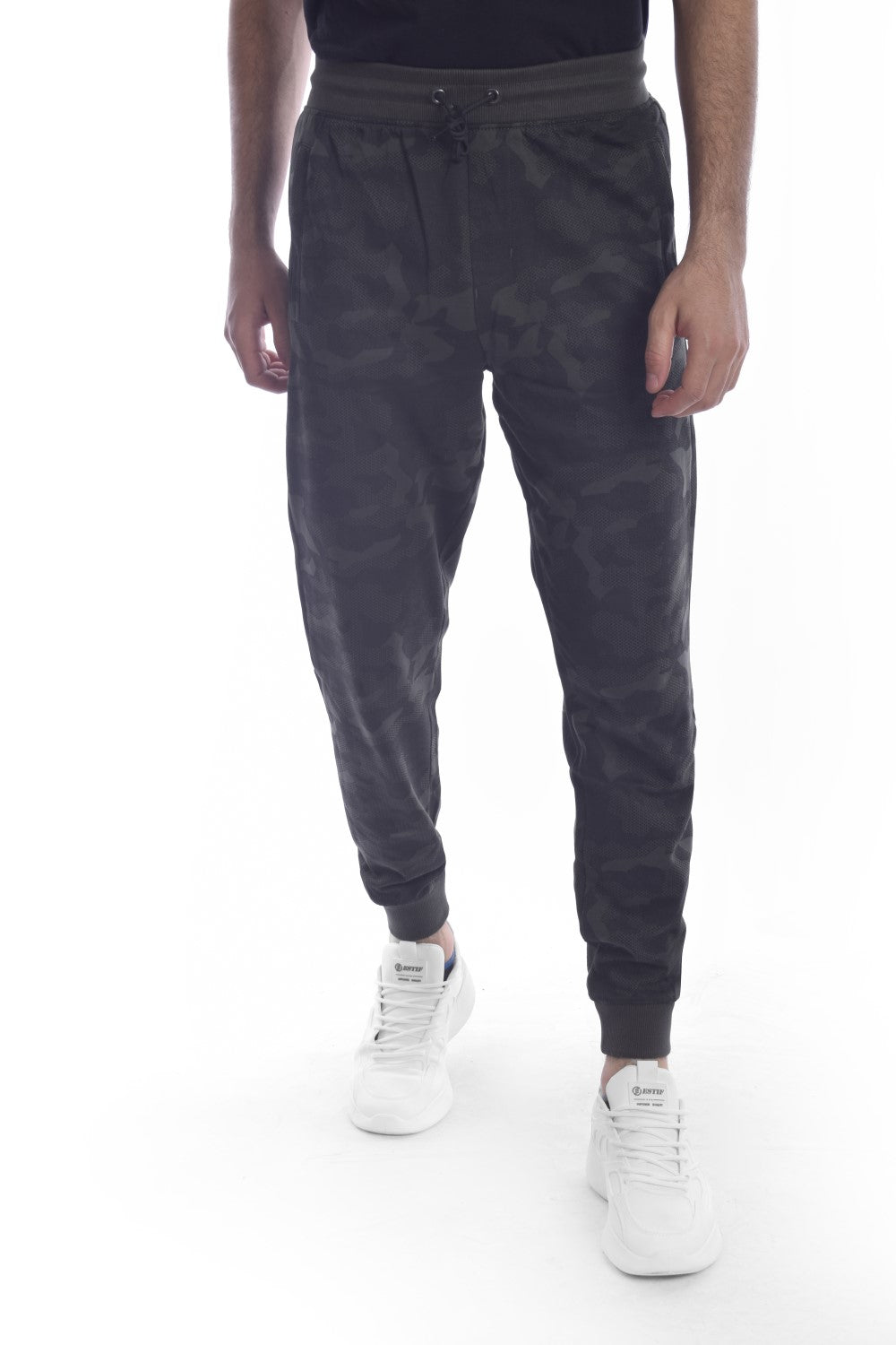 Men's Melton Slim Fit Basic Camouflage Sweatpants