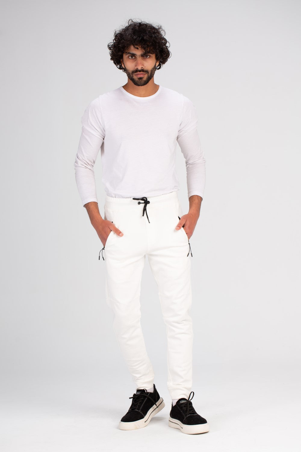 Men's Slim Fit Sports Unique Cut Basic Sweatpants