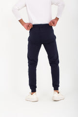 Men's Slim Fit Sports Unique Cut Printed Leg Sweatpants