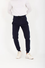 Men's Slim Fit Sports Unique Cut Printed Leg Sweatpants