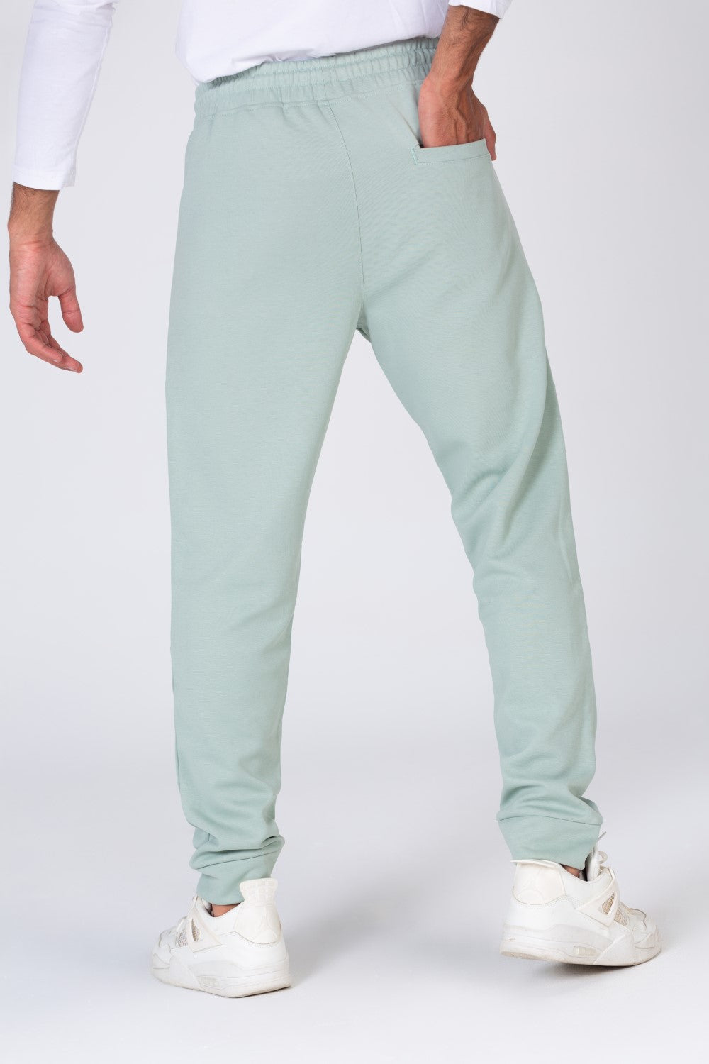 Mens Sweatpants With Comfortable Cotton Material And Basic Colors