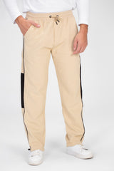 Men's Sweatpants With Elastic Waistband And A Modern Side Cut