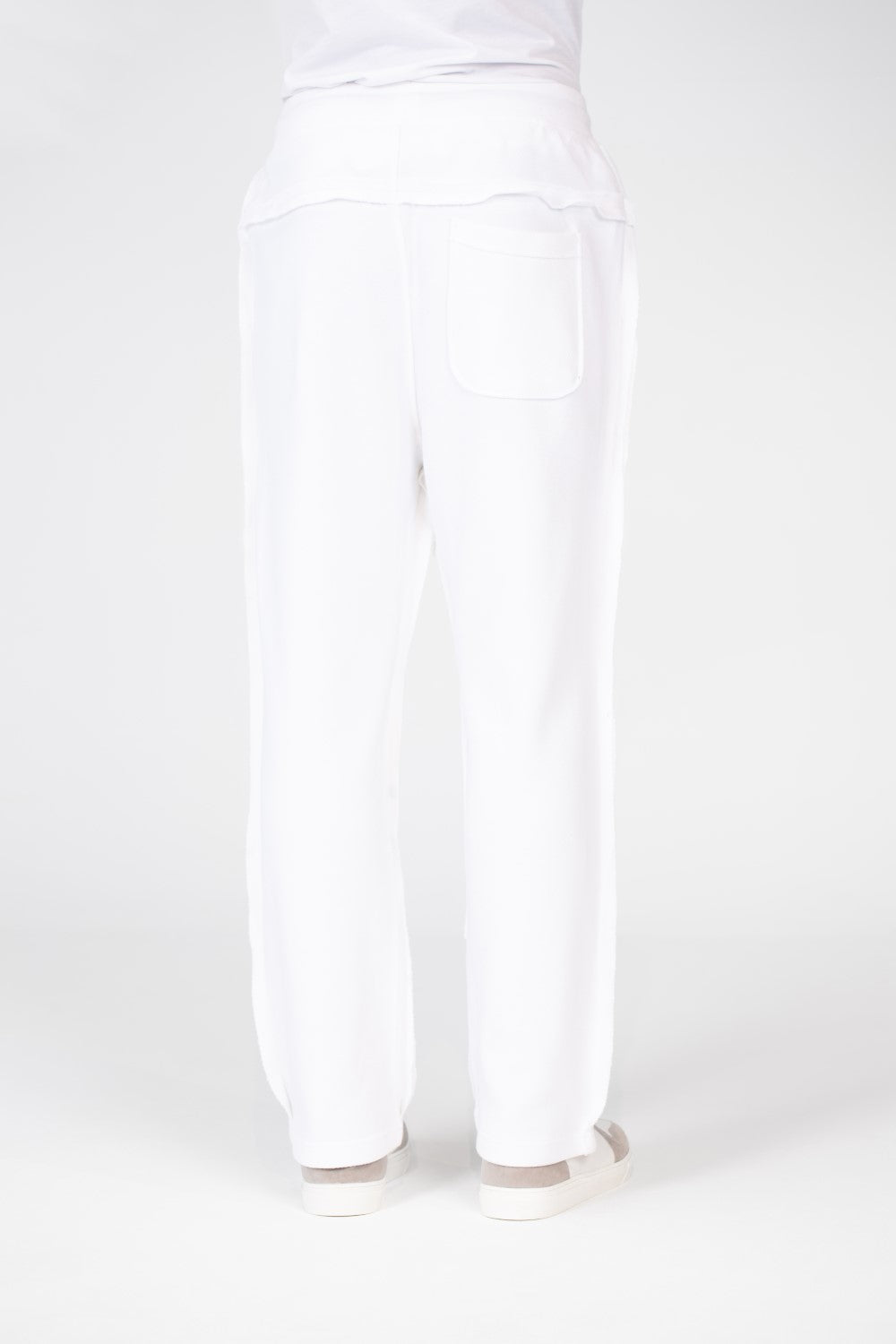 Men's Oversize Sweatpants With A Modern Fit In Melton Material