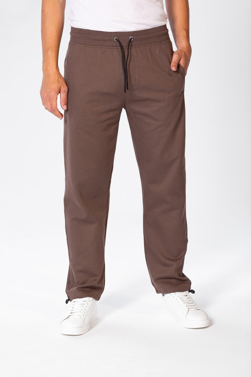 Men's Oversized Sweatpants With Drawstring Closure And Pockets