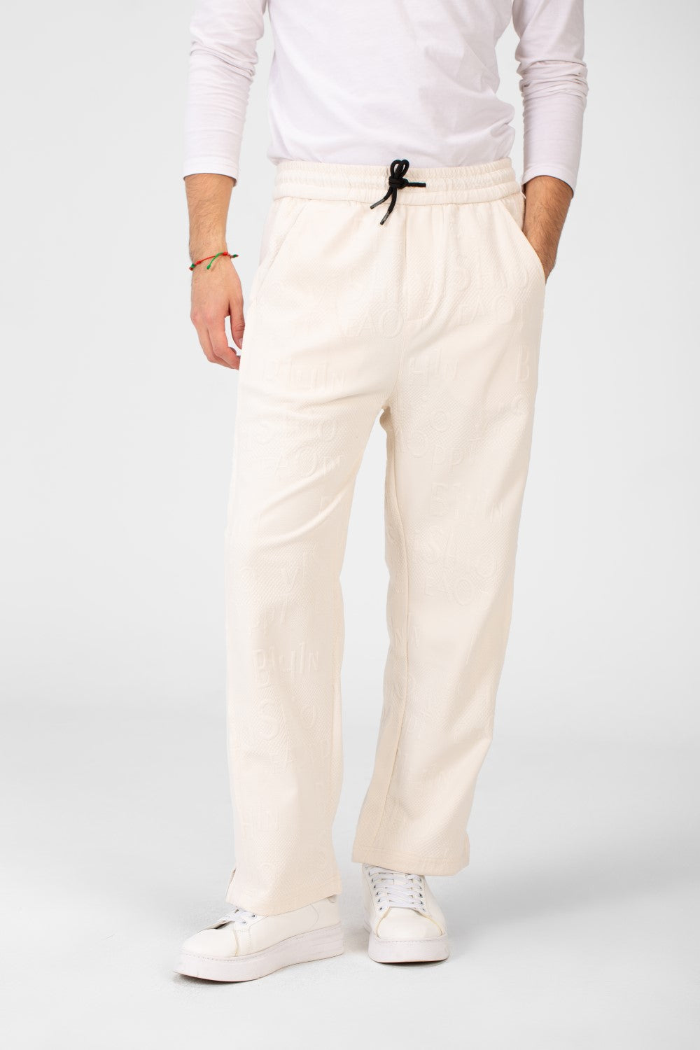Men's Tomato Sweatpants With Elastic Waist In A Modern Fit
