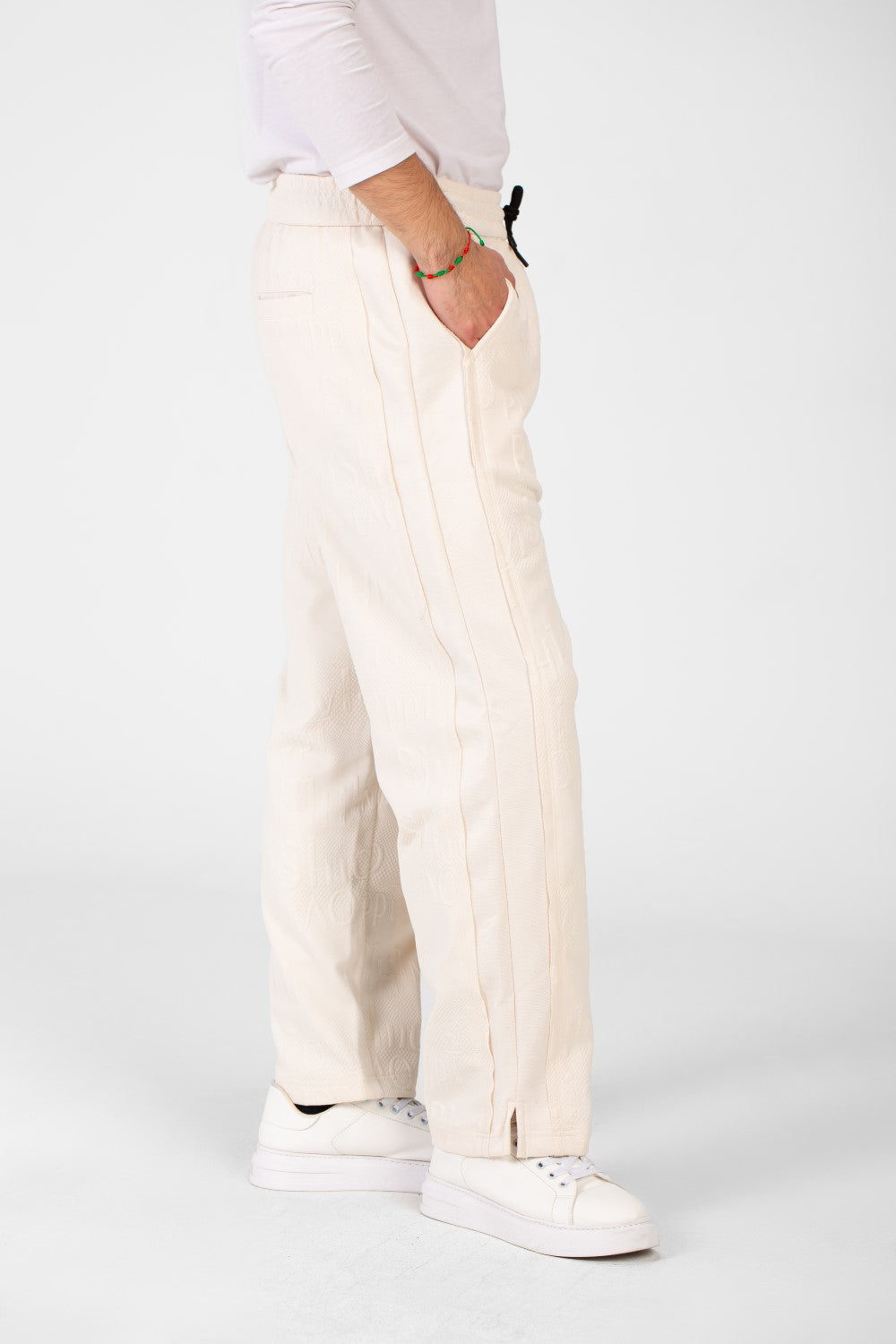 Men's Tomato Sweatpants With Elastic Waist In A Modern Fit