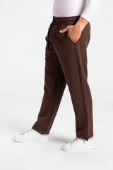 Men's Back Pocket Wide Leg Waist Drawstring Sweatpants