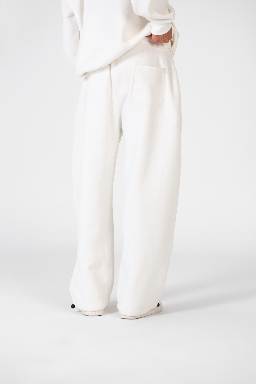 Men's Basic Sweatpants With Elastic Waistband And Front Print