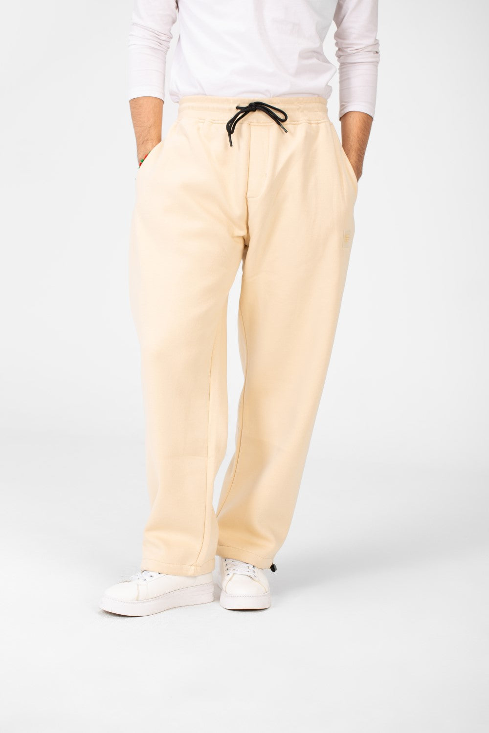 Men's Oversized Sweatpants With Drawstring Waist And Pockets