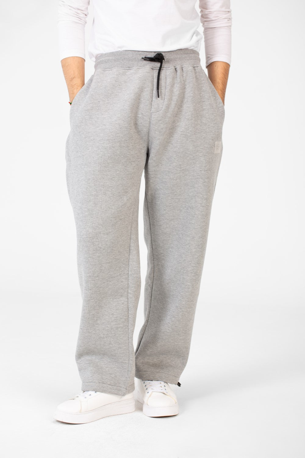 Men's Oversized Sweatpants With Drawstring Waist And Pockets