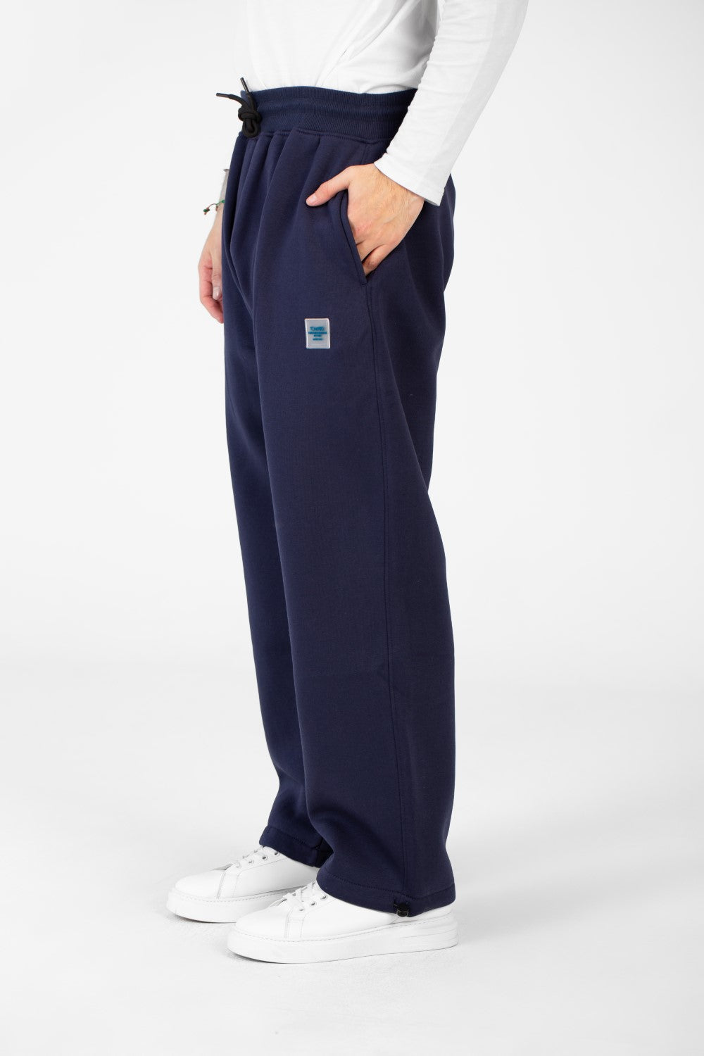 Men's Oversized Sweatpants With Drawstring Waist And Pockets