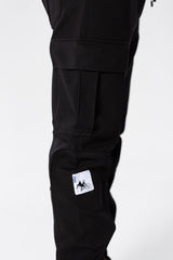 Men's Oversize Sweatpants With Side Pockets And An Elastic Band In The Middle