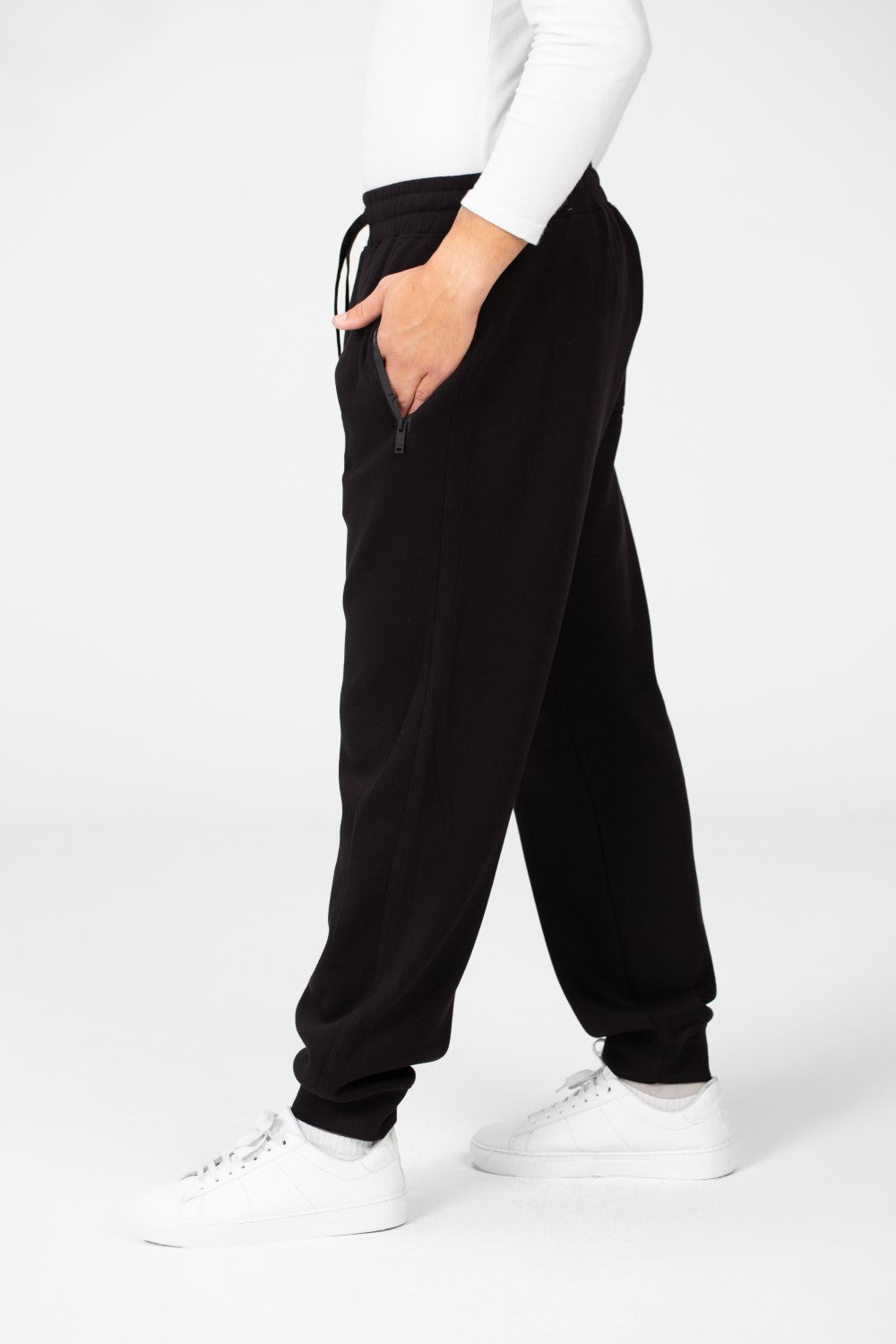 Men's Elastic Waist With Drawstring Jogger Sweatpants
