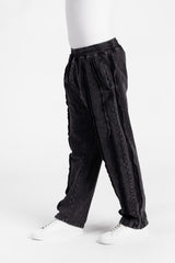Men's Elastic Waistband Washed Sweatpants