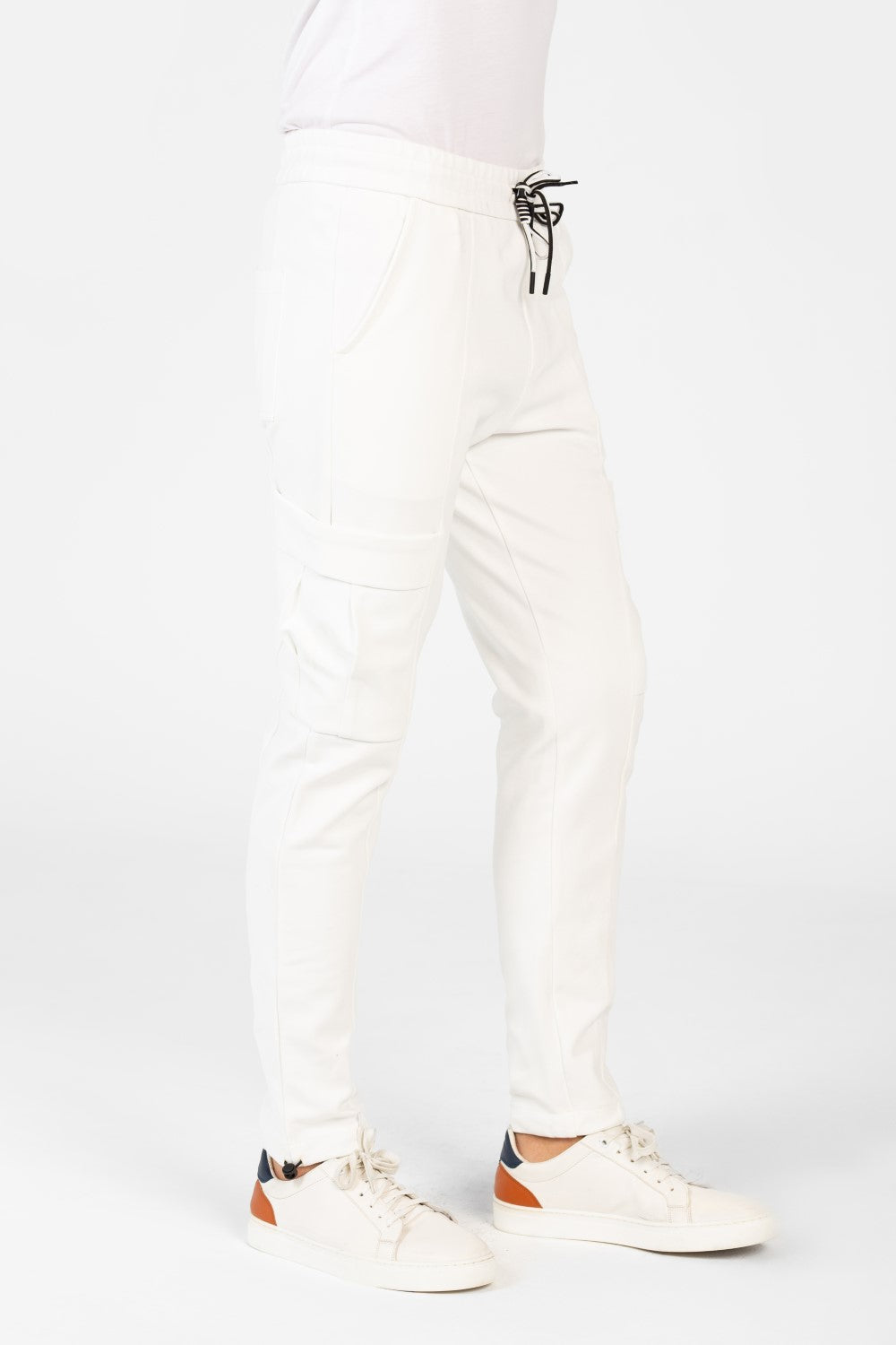 Men's Slim Fit Sweatpants With Side Pockets
