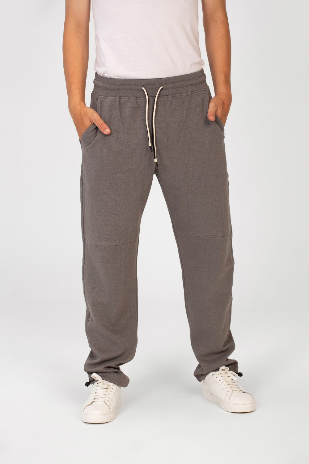Men's Oversized Sweatpants With Elastic Waistband And Pockets