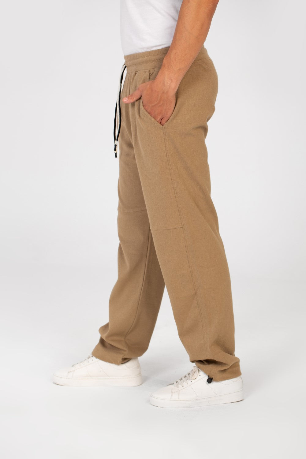 Men's Oversized Sweatpants With Elastic Waistband And Pockets
