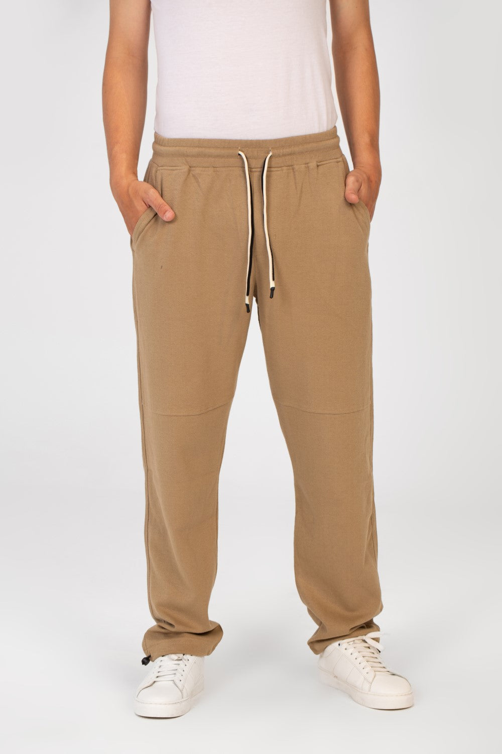 Men's Oversized Sweatpants With Elastic Waistband And Pockets