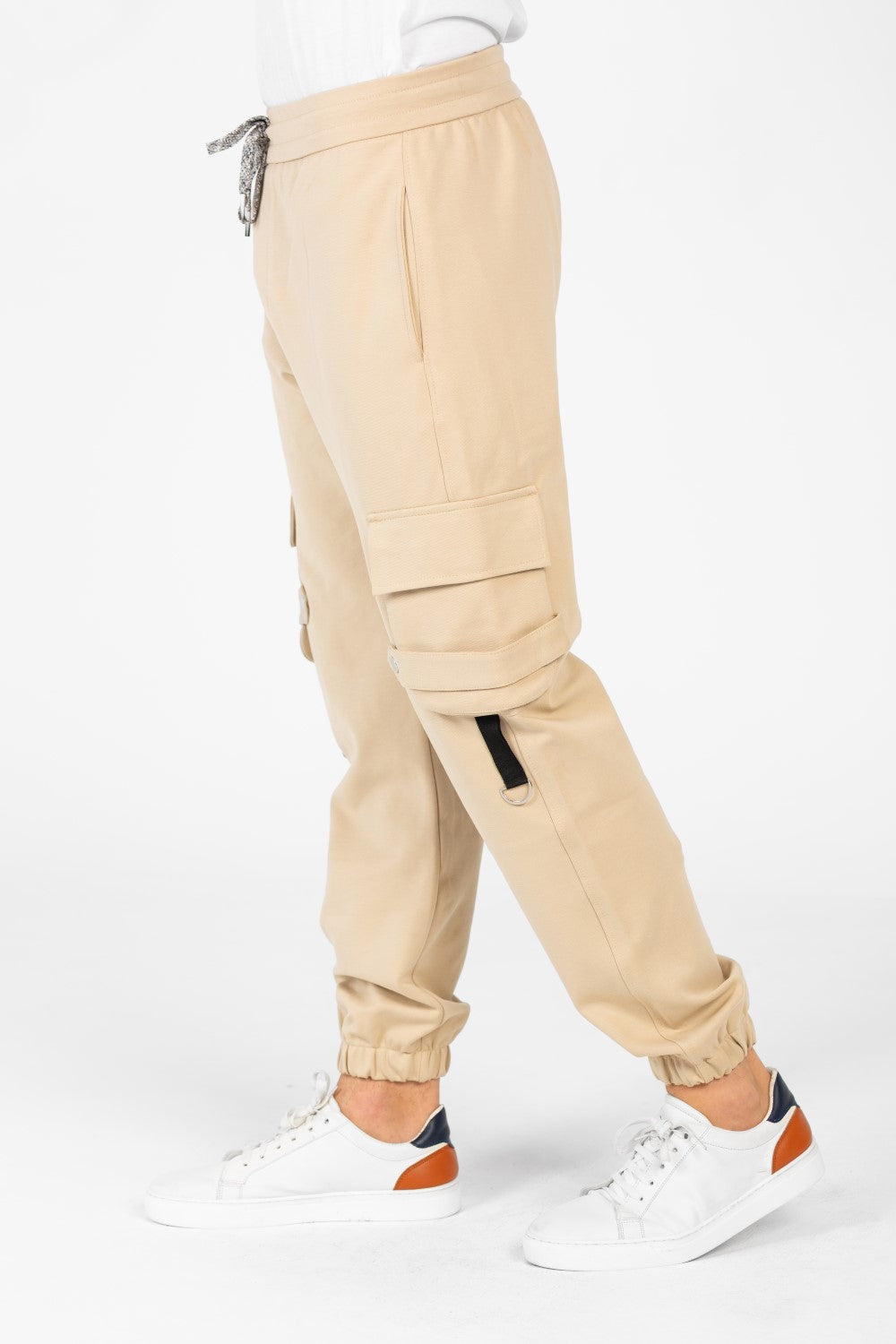 Men's Oversized Elastic Waistband Sweatpants