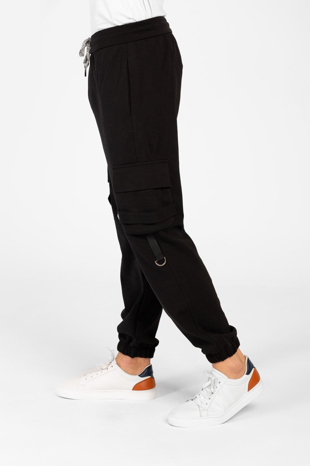 Men's Oversized Elastic Waistband Sweatpants