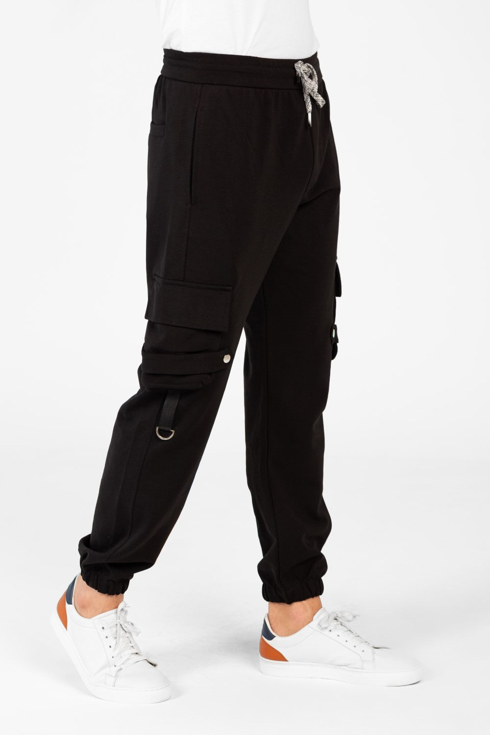 Men's Oversized Elastic Waistband Sweatpants