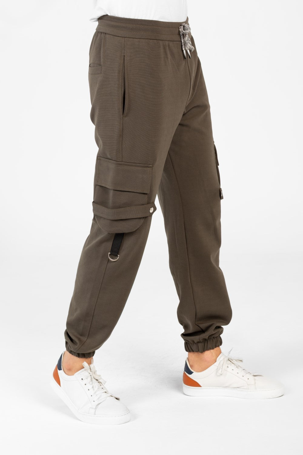 Men's Oversized Elastic Waistband Sweatpants