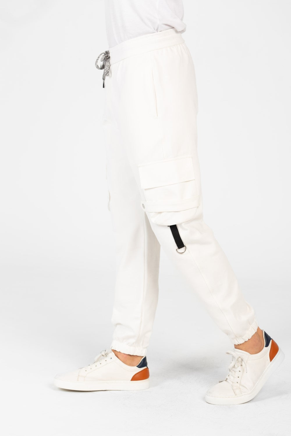 Men's Oversized Elastic Waistband Sweatpants
