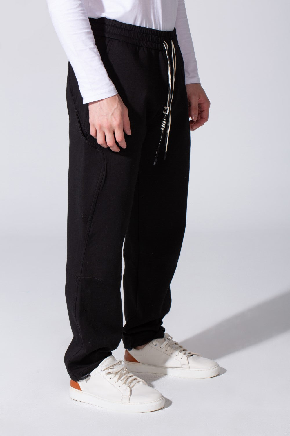 Men's Oversized Different Color Drawstring Sweatpants In A Modern Design
