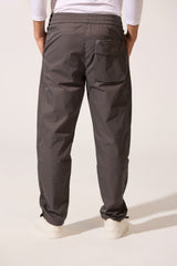 Men's Tomato Soft Waterproof Oversized Pants With Elastic Waistband And Back Pocket