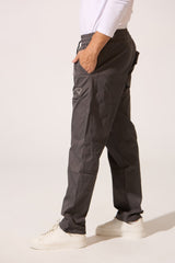 Men's Tomato Soft Waterproof Oversized Pants With Elastic Waistband And Back Pocket