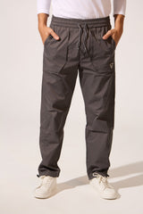 Men's Tomato Soft Waterproof Oversized Pants With Elastic Waistband And Back Pocket