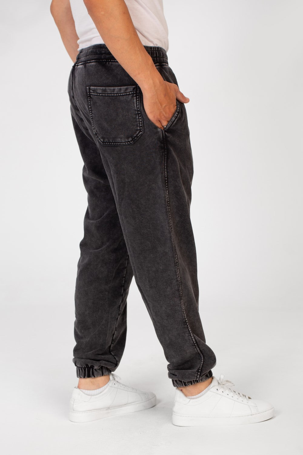 بنطال رياضي رجالي واسع مطبوع عليه Tomato بقصة عصرية وجيوب