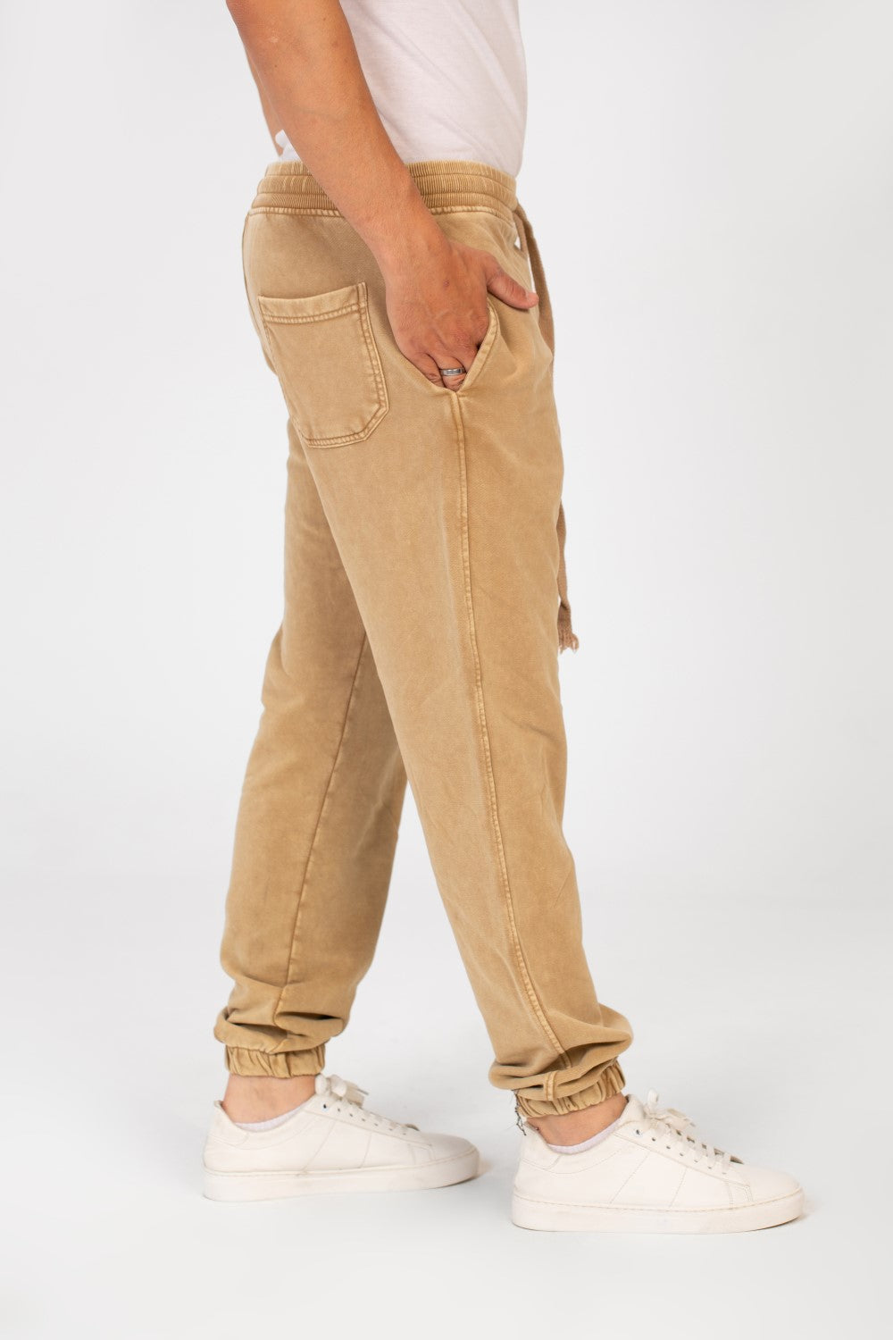 بنطال رياضي رجالي واسع مطبوع عليه Tomato بقصة عصرية وجيوب