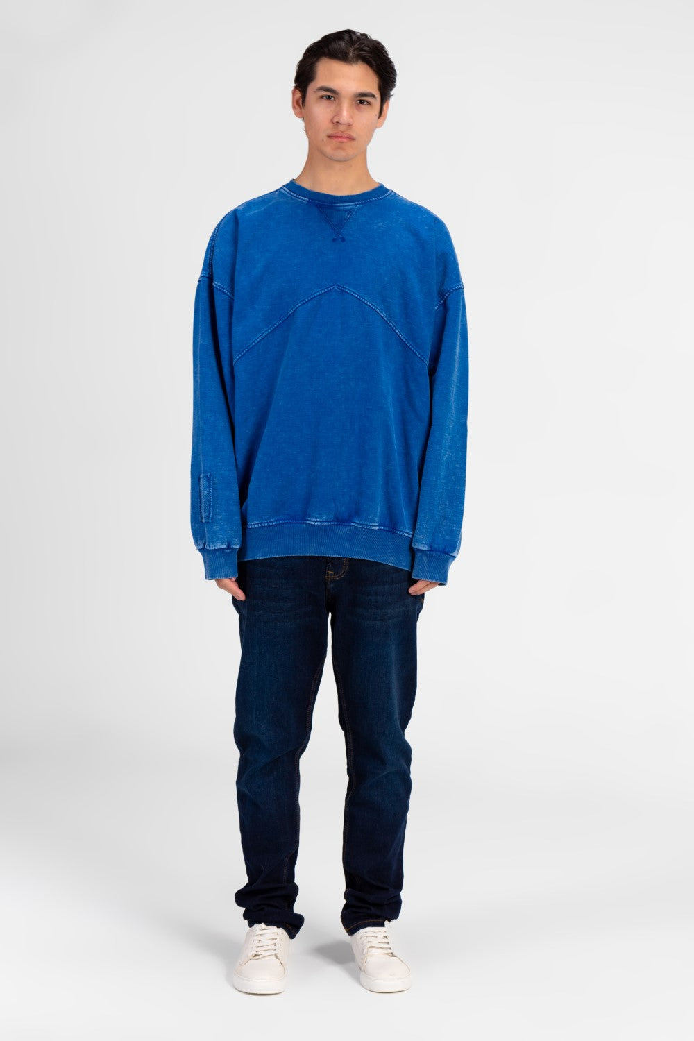 Men's Round Neck Oversized Sweatshirt