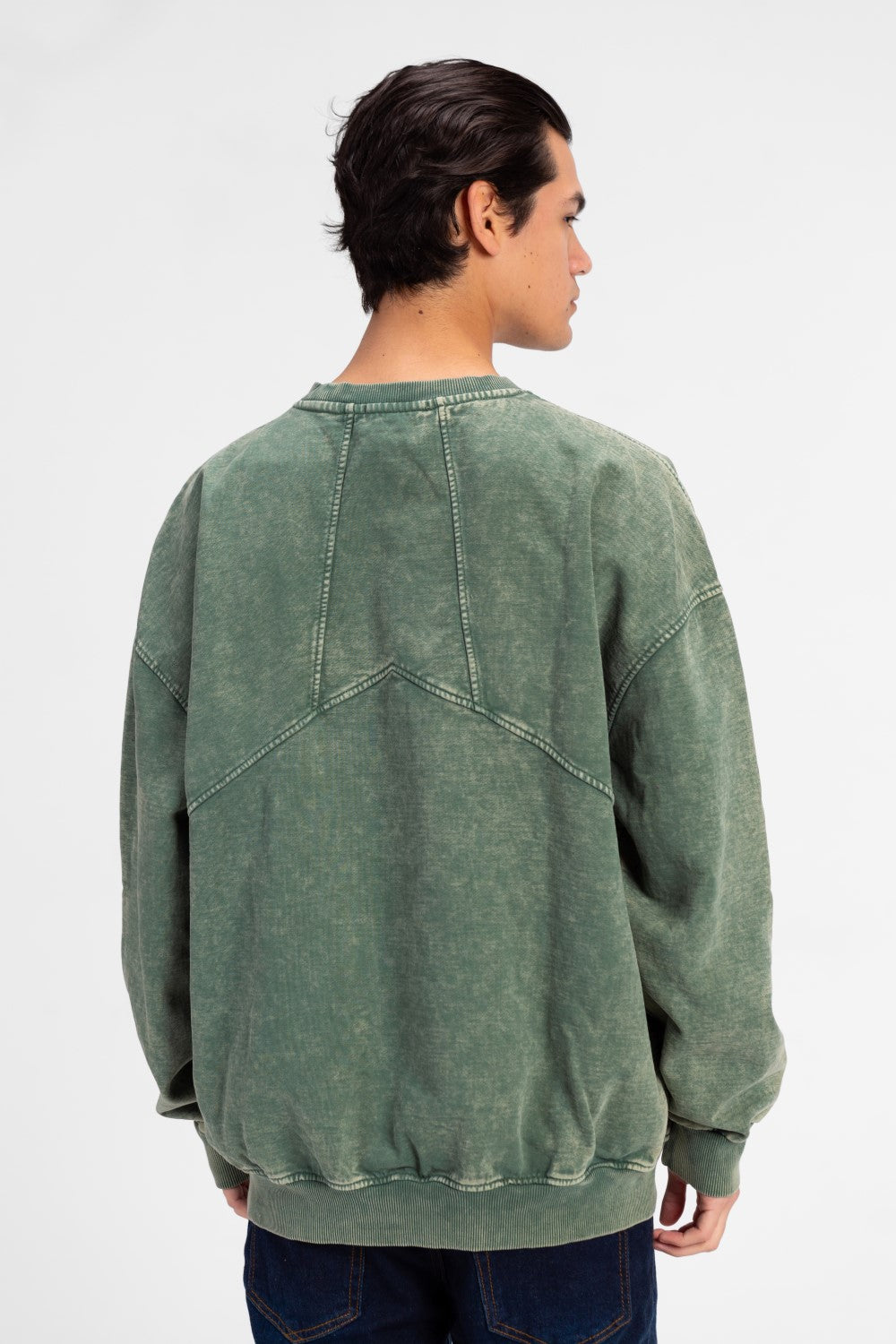 Men's Round Neck Oversized Sweatshirt