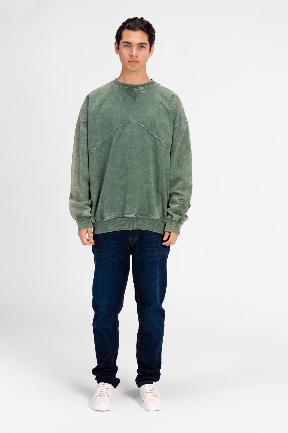 Men's Round Neck Oversized Sweatshirt