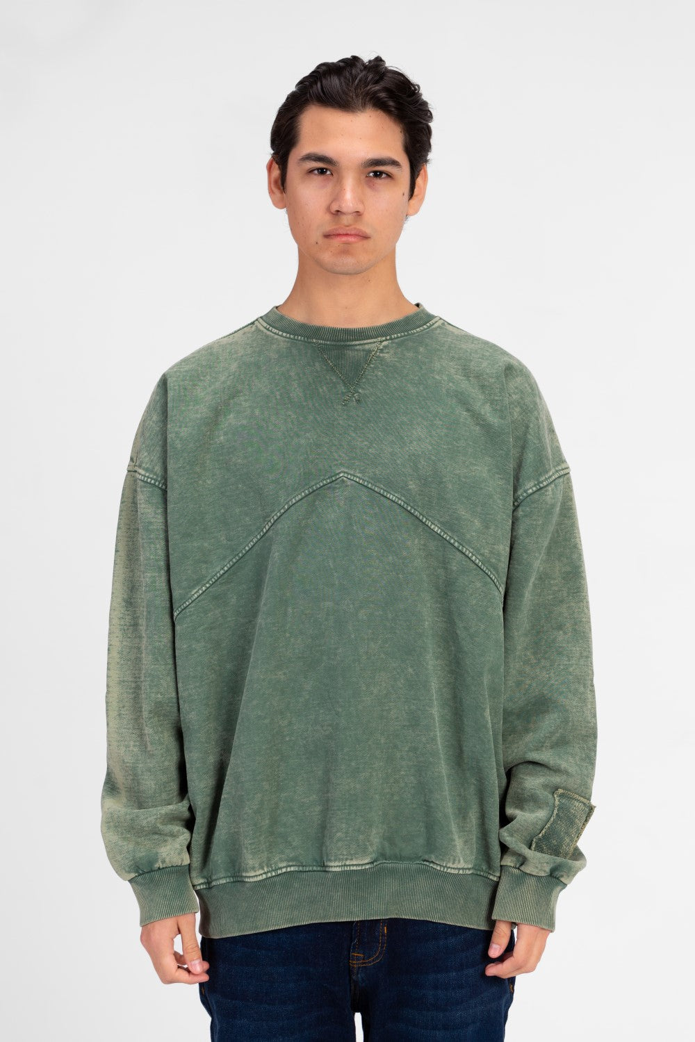 Men's Round Neck Oversized Sweatshirt