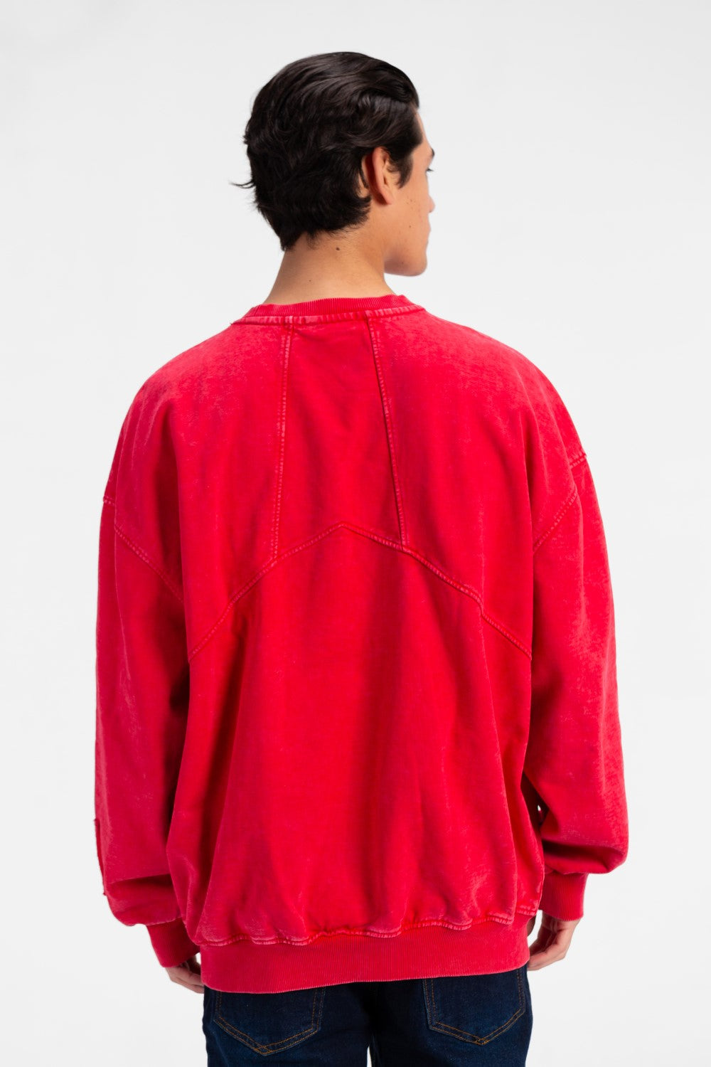 Men's Round Neck Oversized Sweatshirt