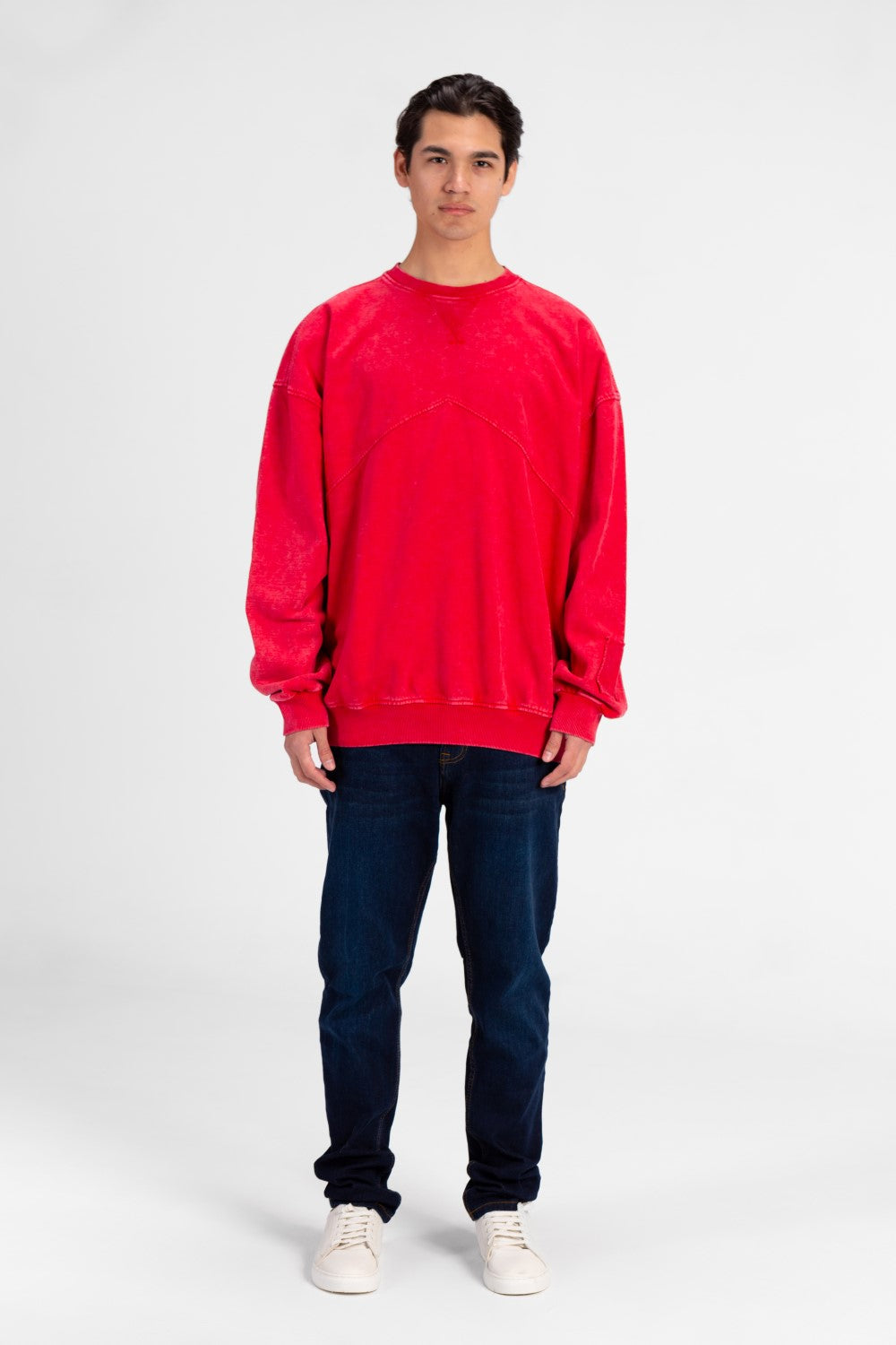 Men's Round Neck Oversized Sweatshirt