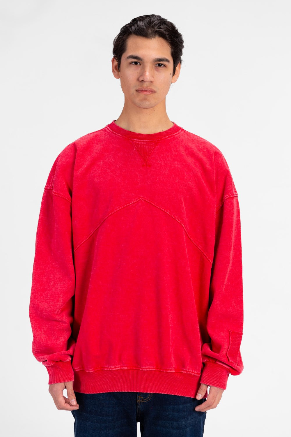 Men's Round Neck Oversized Sweatshirt