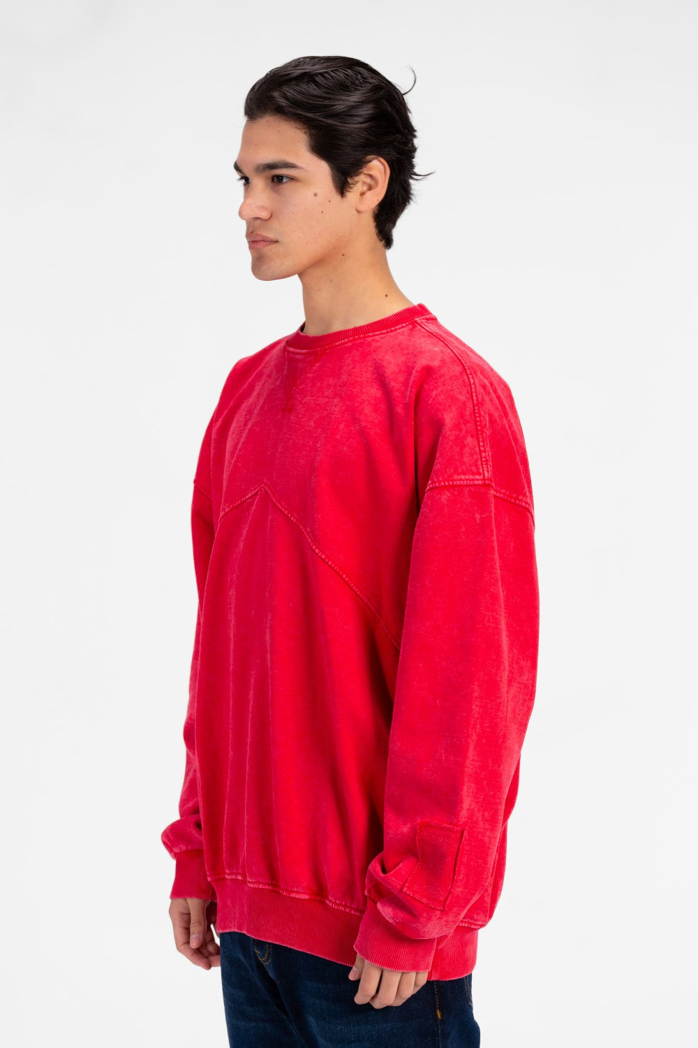 Men's Round Neck Oversized Sweatshirt
