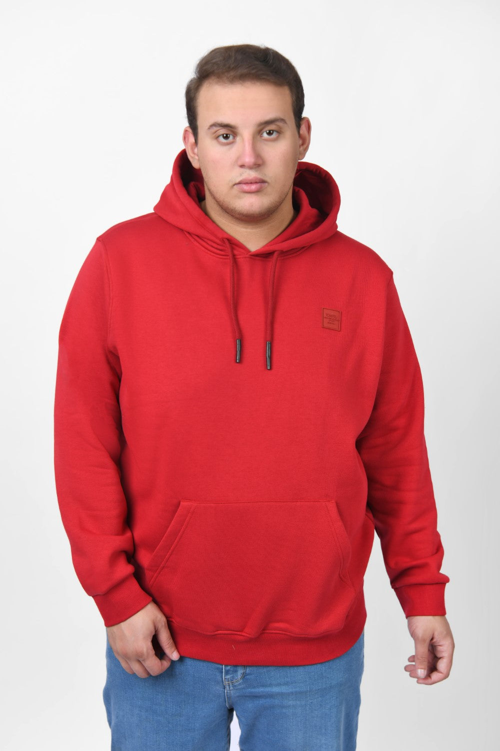 هودي رجالي مقاسات خاصة سليم فيت مصنوع من ميلتون مريح مبطن مع طباعة في الأمام