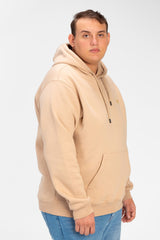 Men's Big Size Basic Long Sleeve Hoodie Sweatshirt