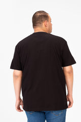 Men's Basic Big Size T-Shirt With Front Pocket And Short Sleeves